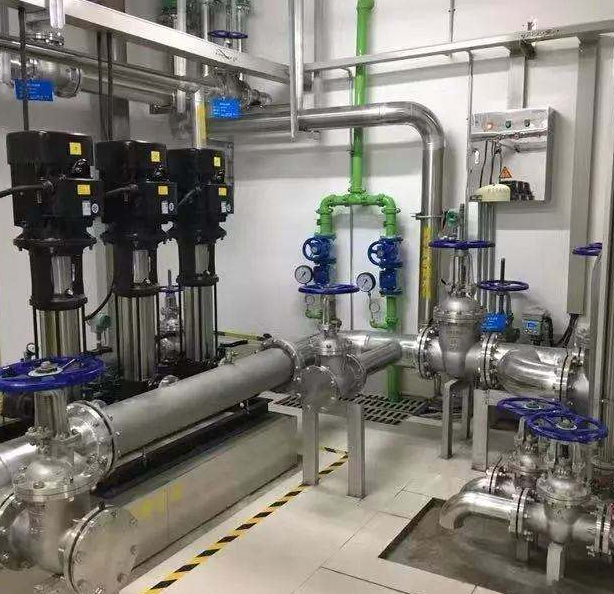 TVT塘沽閥門建筑樓宇給水泵房案例